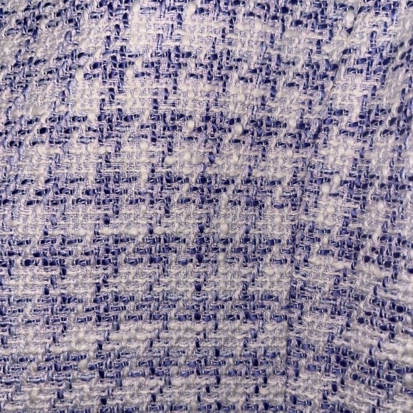 NWT Favoritw Daughter Dasha Houndstooth Tweed Blazer Top - Picture 7 of 16